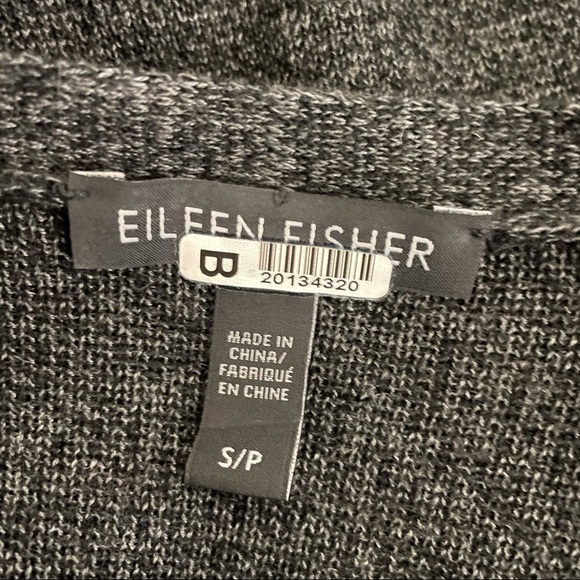 Eileen Fisher Open Front Long Cardigan - Picture 6 of 7